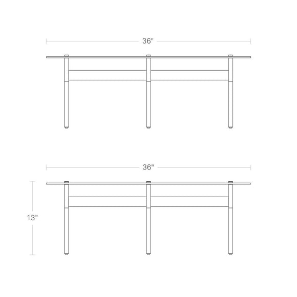 Flume Coffee/Side Table