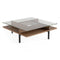 Terrace Square Coffee Table  option 1150 WL - Natural Walnut