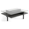 Terrace Rectangular Coffee Table  option 1152 CRL - Charcoal Stained Ash