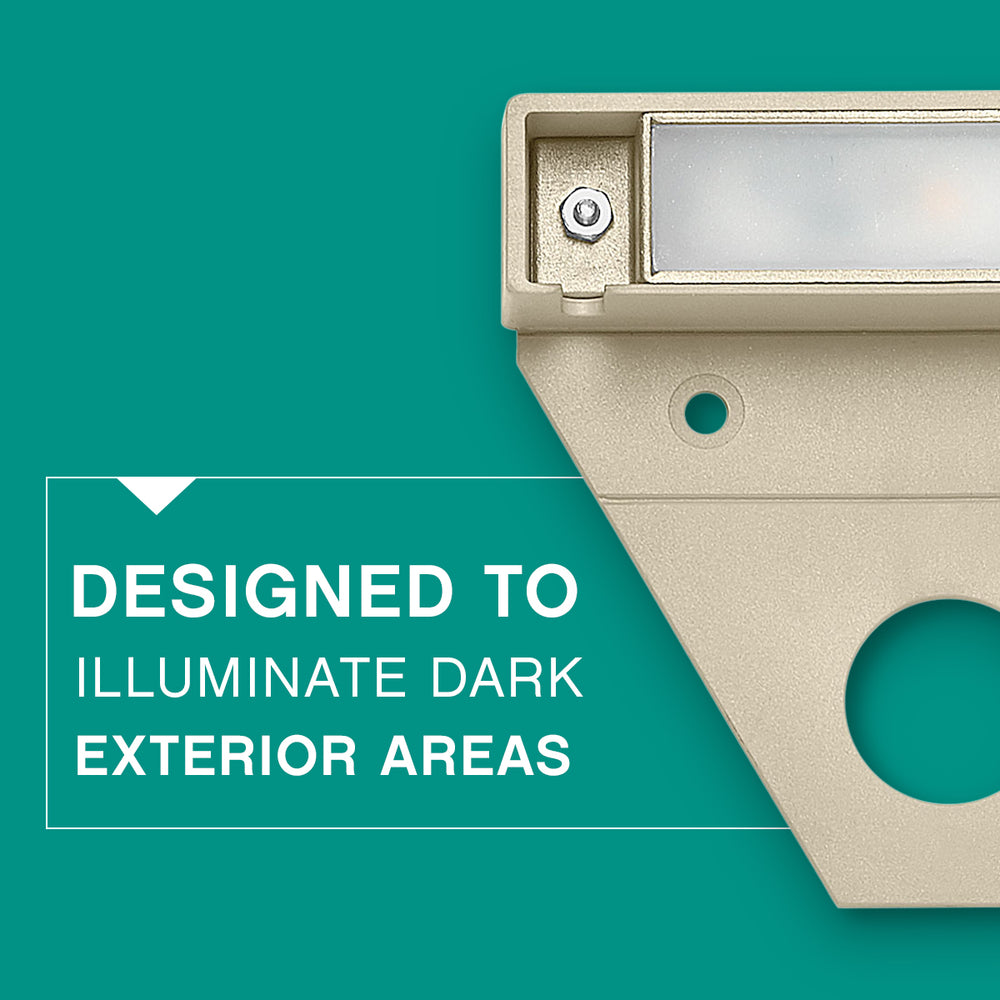Nuvi 3.25 inch width LED Outdoor Landscape Deck Light