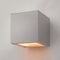 Kube Small Outdoor Wall Mount  option Down Light