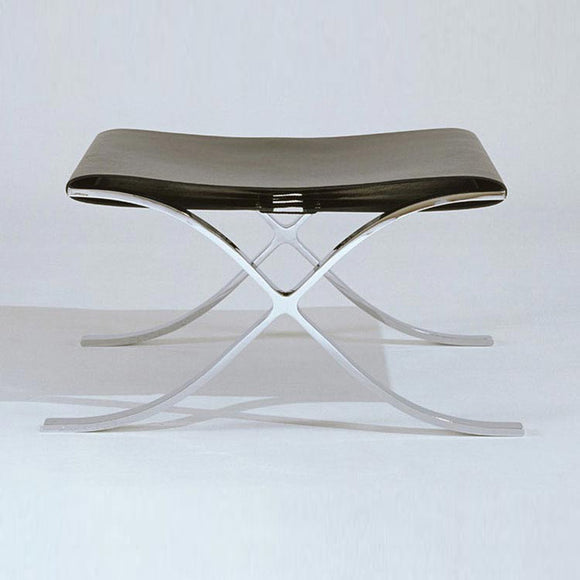 Barcelona Stool with Cowhide Sling