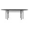 Snaregade Oval Table  option Black / Black Veneer
