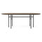 Snaregade Oval Table  option Black / Dark Stained Oak