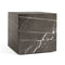 Plinth Cubic Side Table  option Grey / Brown