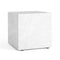Plinth Cubic Side Table  option White