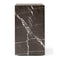 Plinth Tall Side Table  option Grey Marble Kendzo