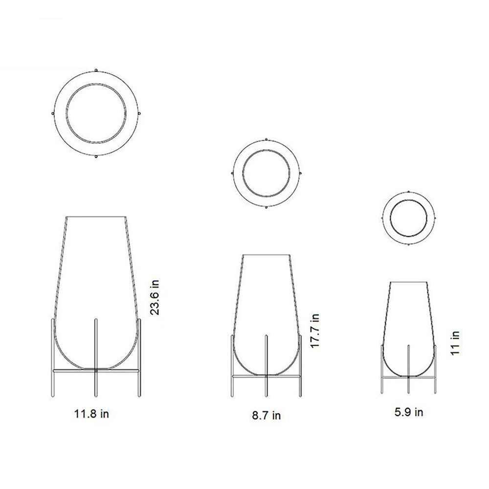 Echasse Vase