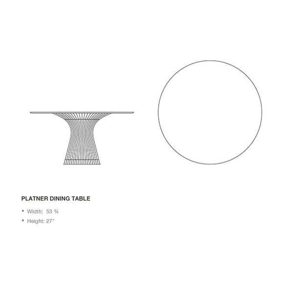 Platner Dining Table