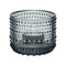 Kastehelmi Tealight Candleholder (Set of 4)  option Grey