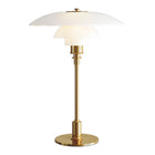 PH 3½-2½ Glass Shade Table Lamp