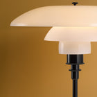 PH 3½-2½ Glass Shade Table Lamp