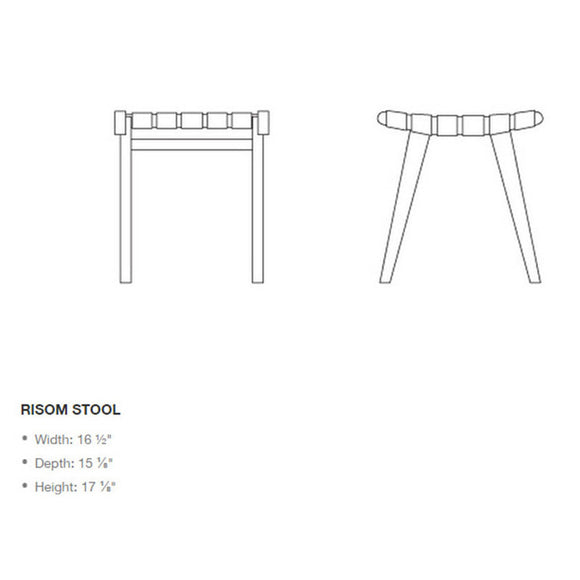 Risom Stool