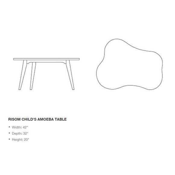 Risom Child's Amoeba Table