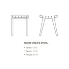 Risom Child's Stool