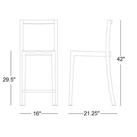 Icon Bar and Counter Stool