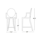 Kong Bar and Counter Stool with Arms