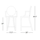 Kong Bar and Counter Stool with Arms