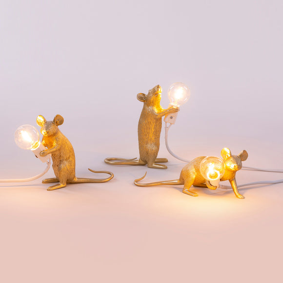 Mouse Sitting Lamp