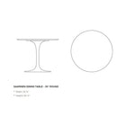 Saarinen Round Dining Table