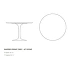 Saarinen Round Dining Table