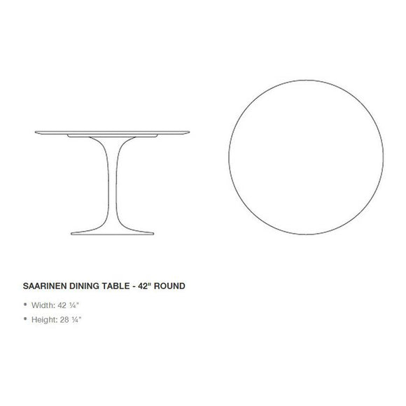 Saarinen Round Dining Table