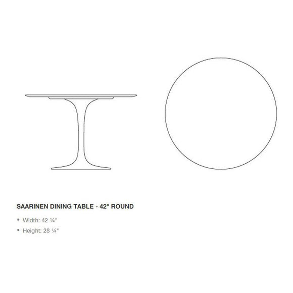 Saarinen Round Dining Table