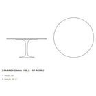 Saarinen Round Dining Table