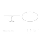 Saarinen Oval Dining Table