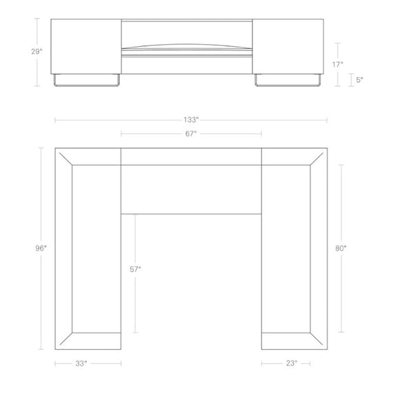 Bonnie and Clyde U-Shaped Sectional Sofa