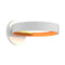 Light Guide Ring Wall Light  option Satin White / Apricot