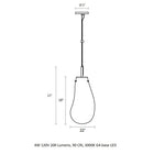 Liquid LED Pendant Light
