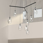 Liquid Large Spreader Multi Light Pendant Light