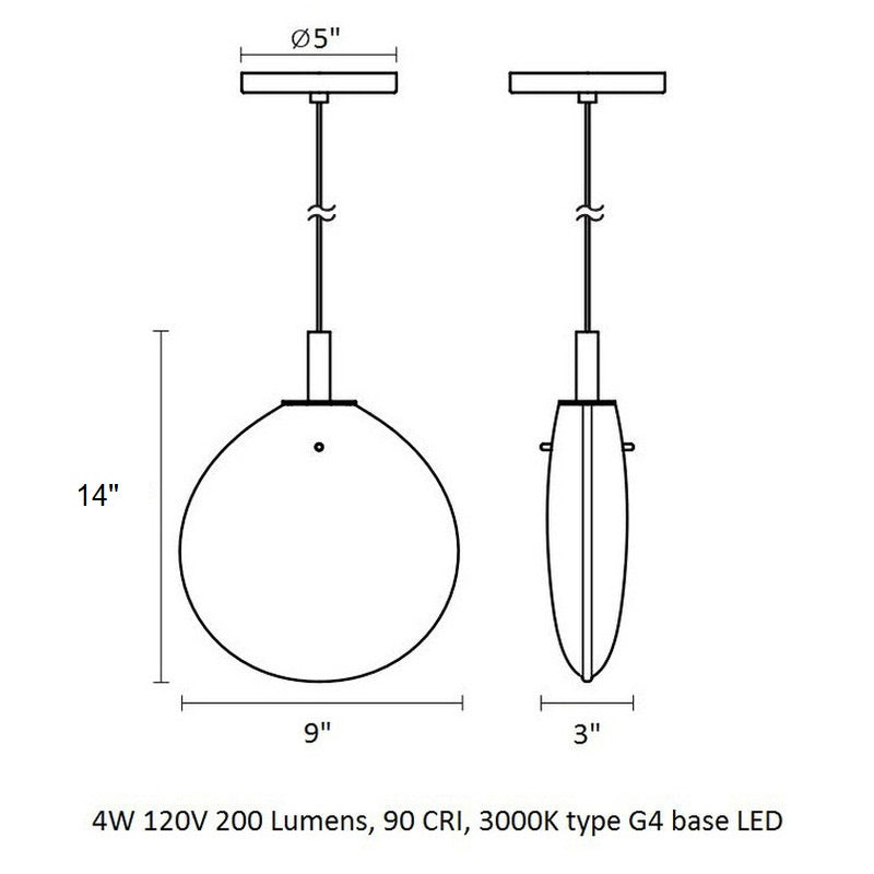 Cantina LED Pendant Light