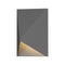 Inside-Out® Triform Compact Wall Light  option Textured Gray
