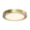 Geos Flush Mount  option Brass