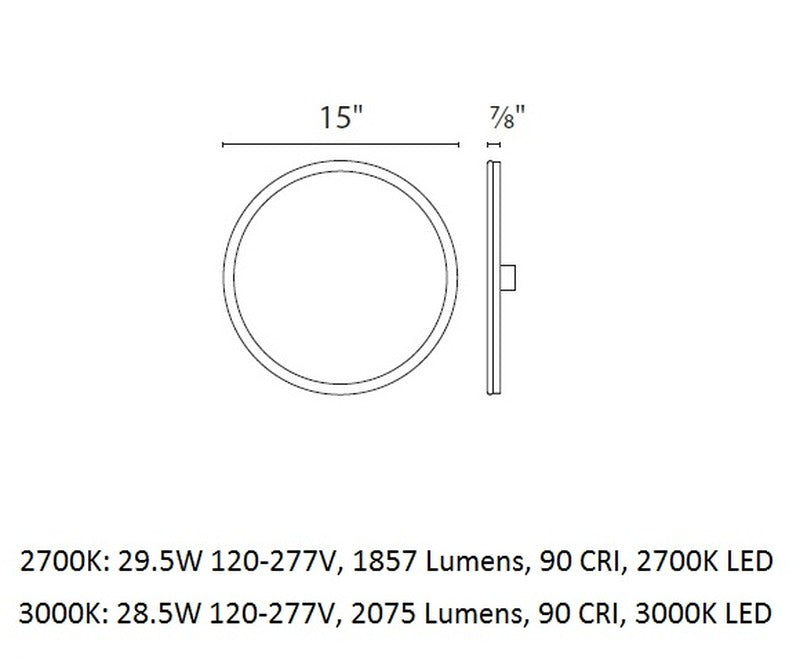 Geos Flush Mount