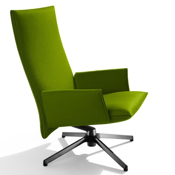 Knoll Pilot by Knoll Lounge Chair High Back with Upholstered Arm