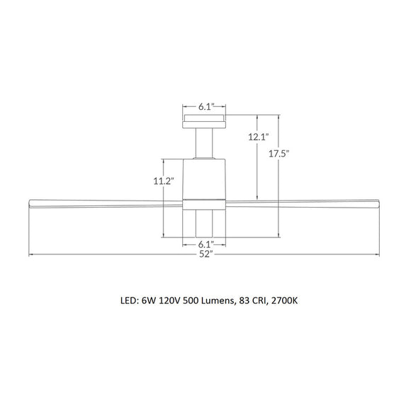 Pensi DC LED Ceiling Fan