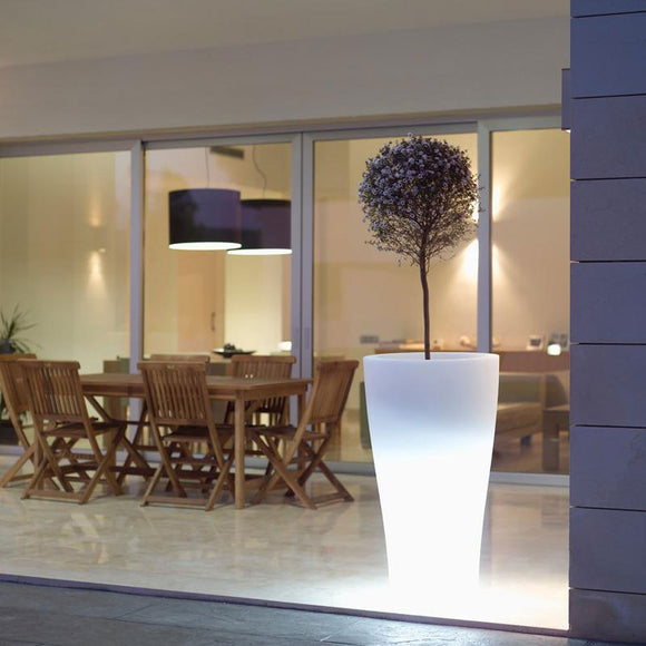 Illuminated Curvada Planter