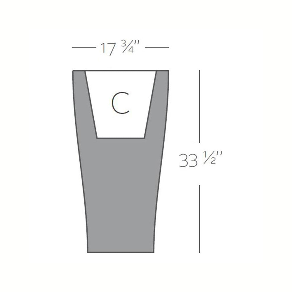 Illuminated Curvada Planter