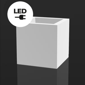 Illuminated Cube Planter