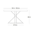 Cambridge Round Extendable Dining Table