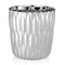 Jelly Metal Vase  option Chrome