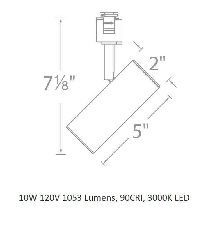 LED2010 Silo X10 Track Head