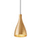 Swell Single Pendant Light  option Brass / Brass