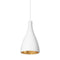 Swell Single Pendant Light  option White / Brass