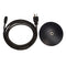 Swell Pendant Light Canopy and Plug  option Black