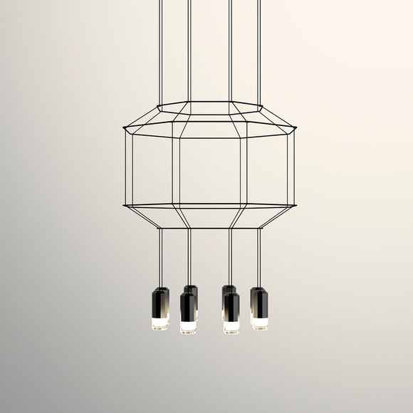 Wireflow 3D Octagonal Pendant Light