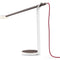 Gravy LED Desk Lamp  option Walnut / Matte White